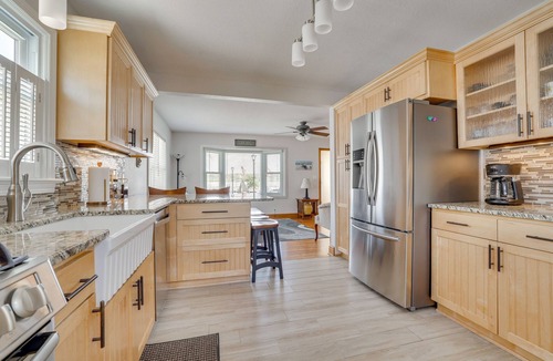Lake City House | Steps to Lake Pepin, Beach! Charming Home w/Patio