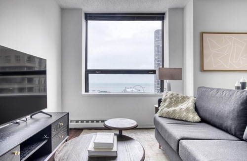 Streeterville Apartment | Streeterville Studio w Gym Pool nr Navy Pier CHI-450