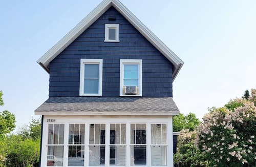 Laurium House | Tasteful, fresh 3BR on quiet street in Calumet
