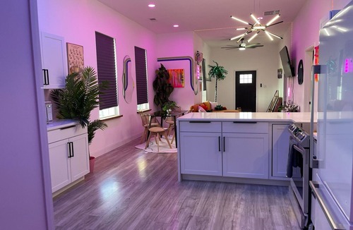 Cooper-Young Historic District House | The Neon Nest: Retro Chic 4BR Home in Cooper Young