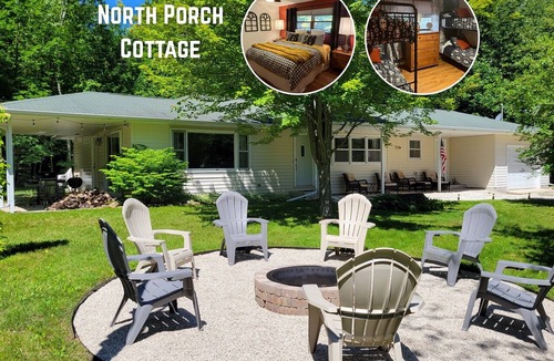 Gills Rock House | Tranquil - North Porch Cottage - New AC - KING & QUEEN beds