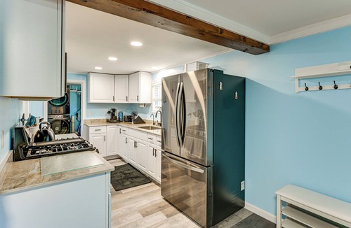 National City House | Walk to Sand Lake Beach! Family Escape w/Fire Pit