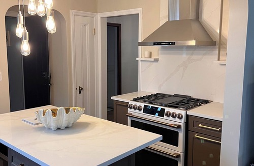 Racine House | Walk to the Waves: Tudor Living Blocks from the Lake & Zoo