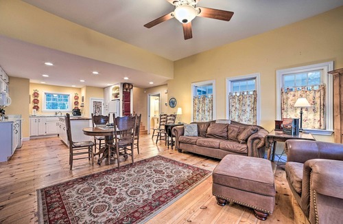 Cheboygan House | Waterfront Cheboygan Home w/Fire Pit