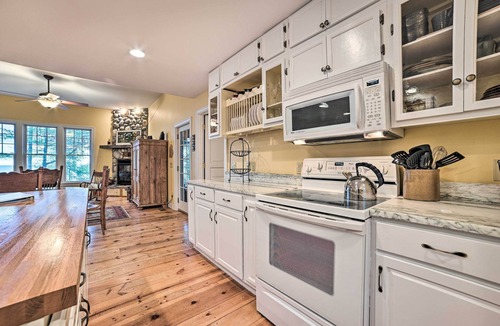 Cheboygan House | Waterfront Cheboygan Home w/Fire Pit
