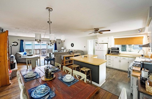 Rapid City House | Waterfront Deck + Dock: Torch Lake Home!