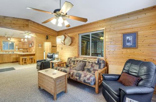 Solon Springs House | Woodland Cabin w/Fishing and ATV Trails