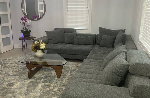 Arlington Heights House | Your Own Private Spa Near Chicago Barrel Sauna + Saltwater Hot Tub Sleeps 10