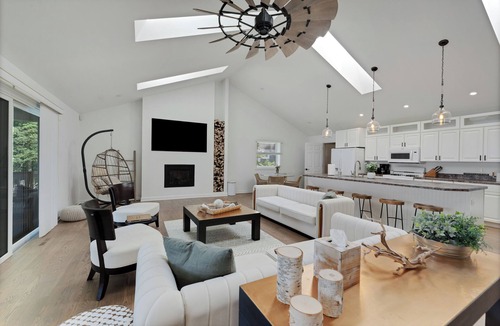 Holland House | Zzz's by the C: Summer Lake Michigan Escape | Private Beach House Sleeps 12