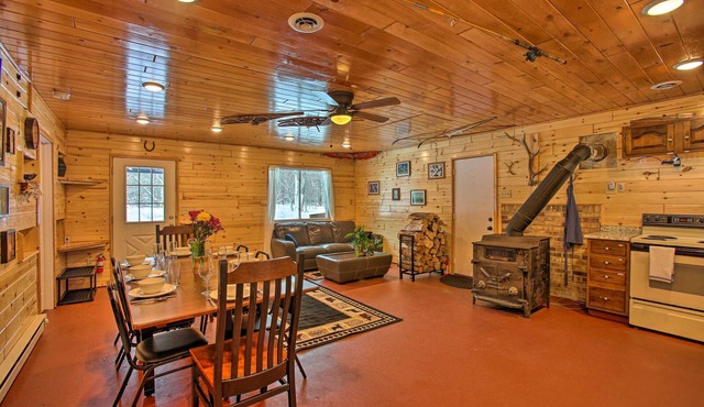 400-acre Outdoor Enthusiast's Lodge in Mancelona!