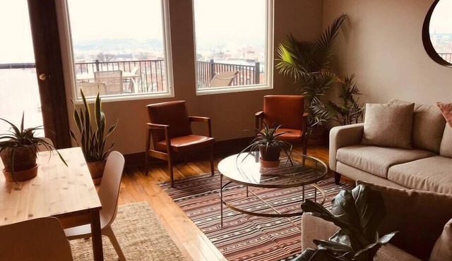 Amazing views in OTR w/lots of parking & backyard!
