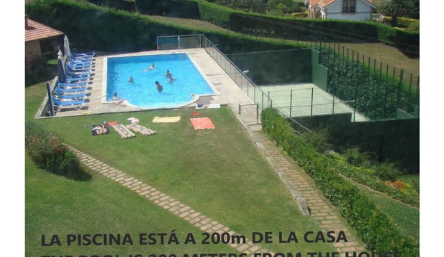 Beachfront apartment with pool 200m and paddle tennis court in Mogro
