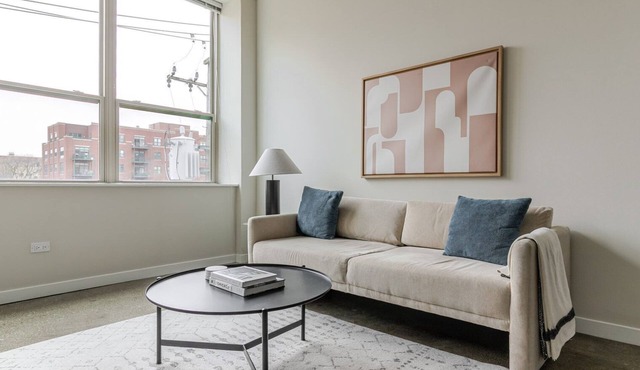 Blueground | Fulton Market, gym & AC, nr park