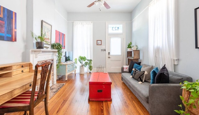 Bright & Sunny: Bayou St John Victorian Eastlake Shotgun