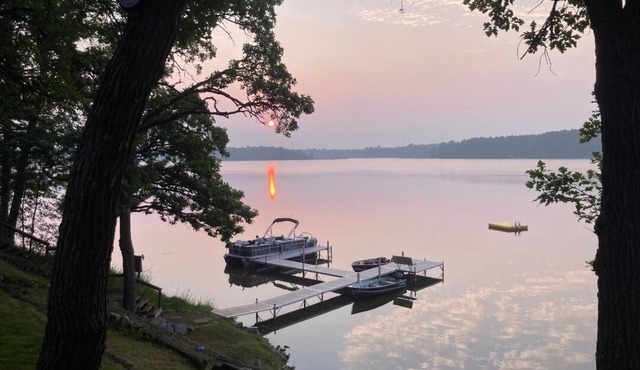 cabin 4 at pleasant ridge resort1bed 1bath lake front on 2nd crow wing lake