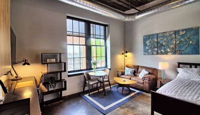 Chic Ultramodern Studio Loft w/Designer Features in St. Louis