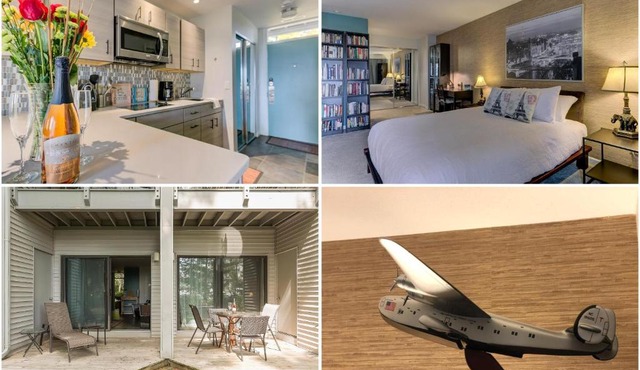 Cozy Aviation Style Lake View Condo at The Shores 5658
