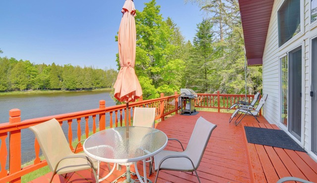 Escanaba River Getaway: Fish, Hike & Ski! in Cornell