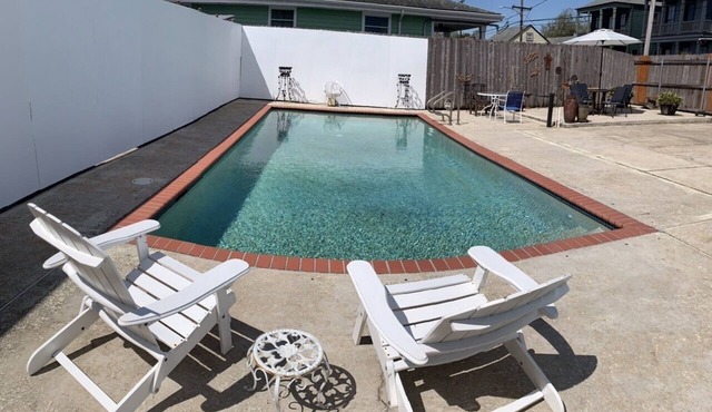 Huge 2nd Floor Furnished Apt in Historic Bywater House 30 day rentals only in New Orleans