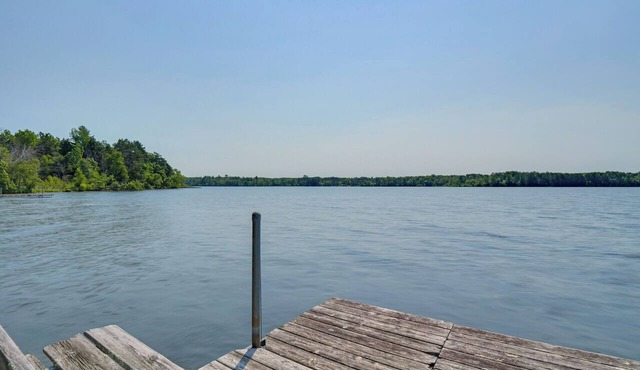 Lake Access & Private Dock: Brand New Minong Home