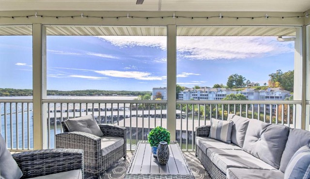 Lake Views & Boat Slip: Lake Ozark Condo!