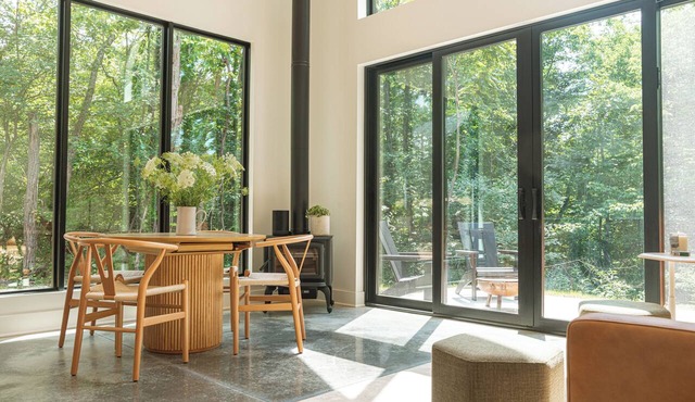 Modern Luxury Cabin - Hiking Trails - Farm Stay - "Sycamore Cabin: Unit A" in New Richmond