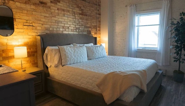 Newly renovated 2-bedroom Downtown apartment Mount Pleasant with AC!