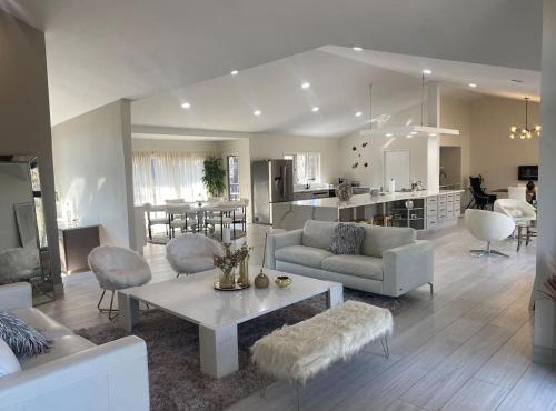 Ranch Style w firepit and big backyard TV Room in Rockford