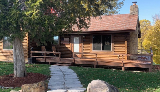 Relax In A Cabin Overlooking Your Own Pond And Acres Of Nature! in Camden