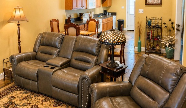Relax in our beautiful New Orleans themed townhome