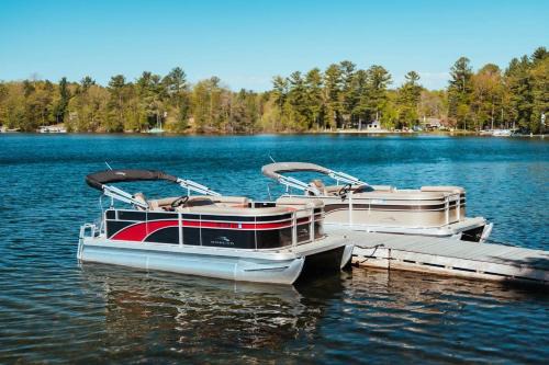 Scenic Spider Lake Beach Resort Pontoon Rentals