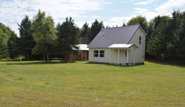 Secluded cabin surrounded by 8 acres of nature