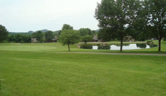 Sensational golf views from the patio!