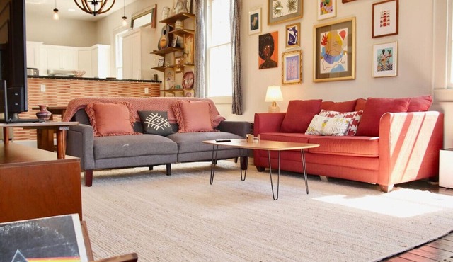 Spacious 2BR w/huge yard near FQ/Bywater/Marigny in New Orleans