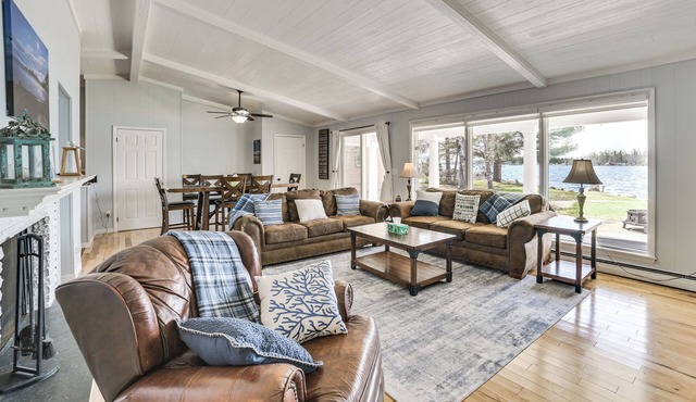 Spacious Getaway w/Beach & Views on Otsego Lake!