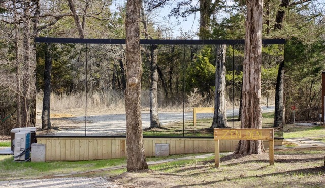 Spectacular Mirror House in the North Texas Hill Country in Saint Jo