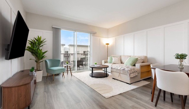 Stylish 2BR Escape | Free Parking, Pool, Pickleball & Playroom