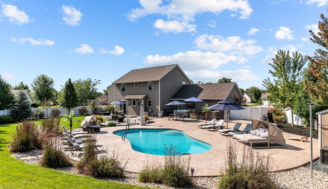 Sunny Days Await | Seasonal Pool & Hot Tub Retreat