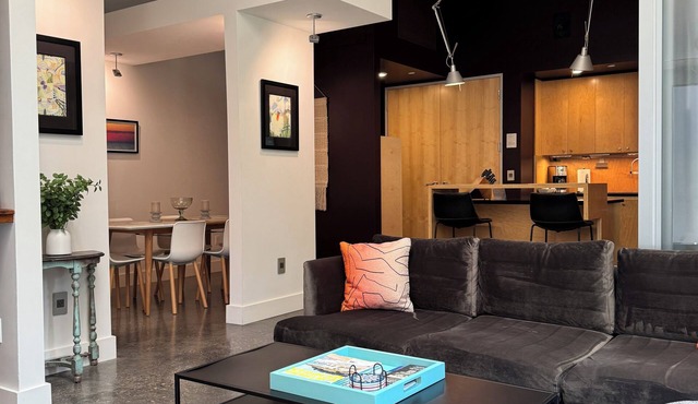Upscale Condo with Private Entry! Walk to Downtown Restaurants & Shops!