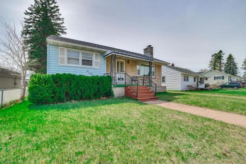 Walk to Lake Huron: Alpena Lake View Home!