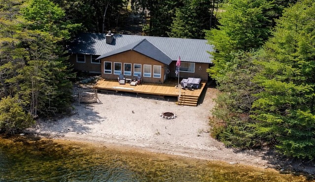 Welcome to your peaceful Lake Huron getaway located along US Highway 23 N in Ocqueoc.
