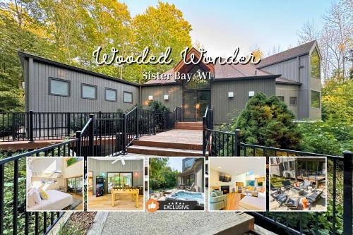 Wooded Wonder- Cozy Retreat, Hot Tub, Fire Pit, Game Room & Dogs!