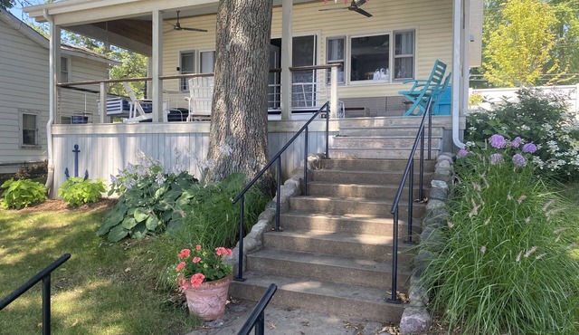 Year Round, Updated, Lake Front Home on Beautiful All-Sport Webster Lake. in North Webster