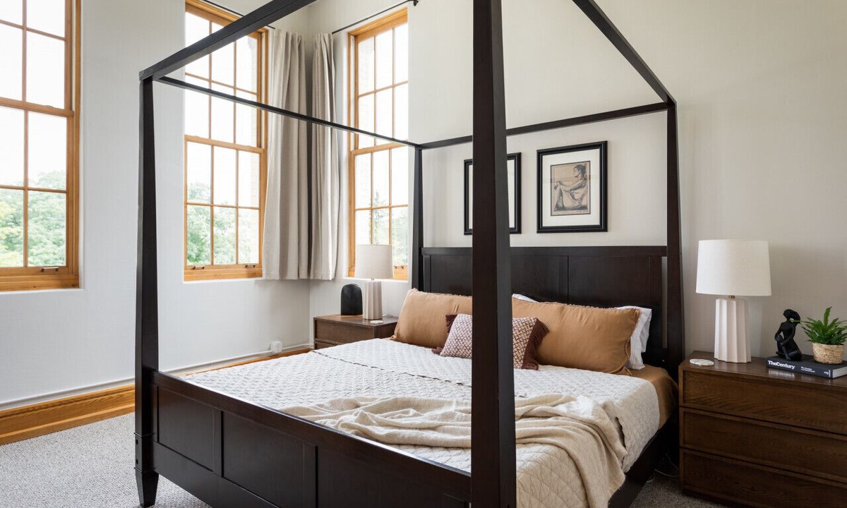 Traverse City Condo | Historic Hearth · Newly Redesigned Condo in Historic Building
