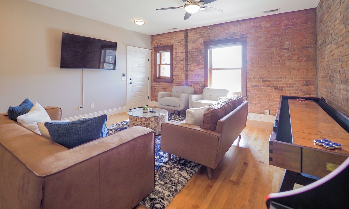 Central Business District Apartment | Dreamy Downtown Industrial Luxury Loft