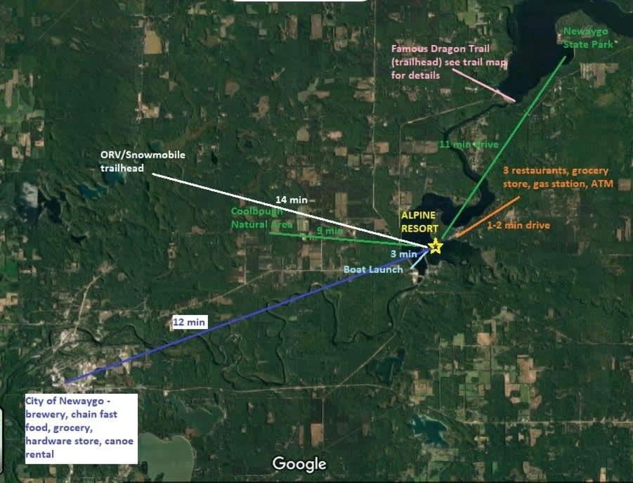 Newaygo House | Waterfront Suite with Dock, Firepit, BBQ