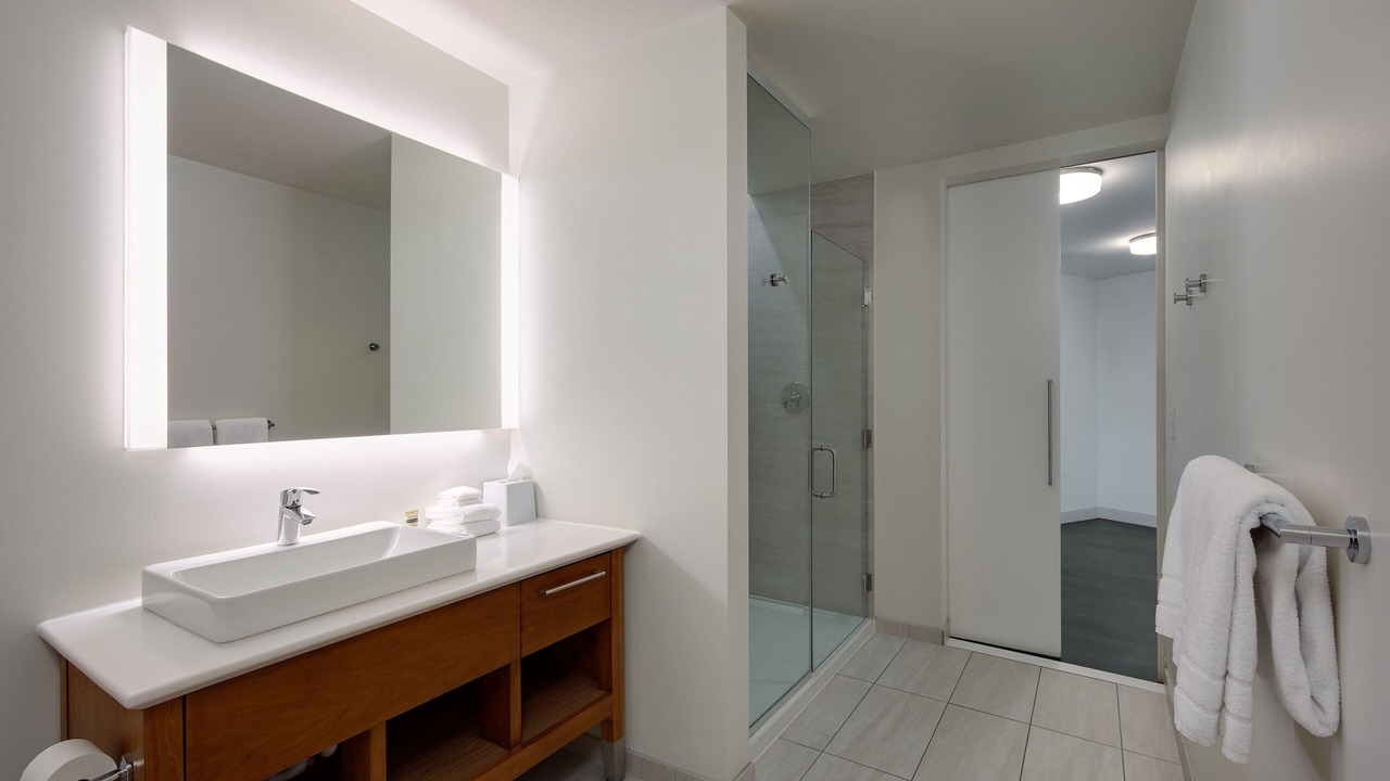 Photo of Bathroom in Downtown Detroit