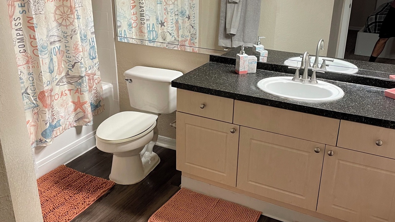 Photo of Bathroom in Downtown Detroit