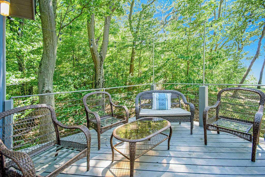 Photo of Patio Balcony in Lake Michigan Beach