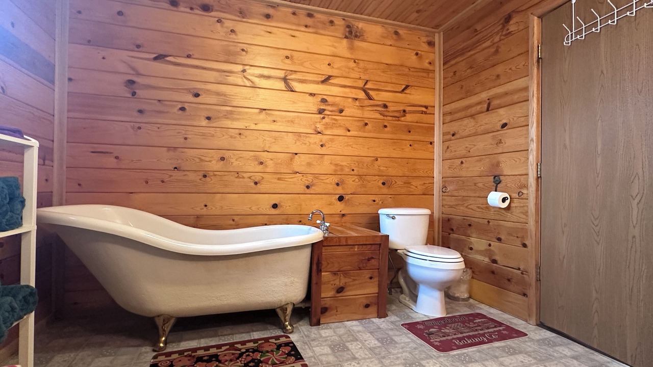 Photo of Bathroom in Christmas
